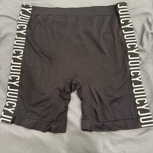 Juicy Couture Intimates Black Seamless Shaping Biker Shorts - 1X
